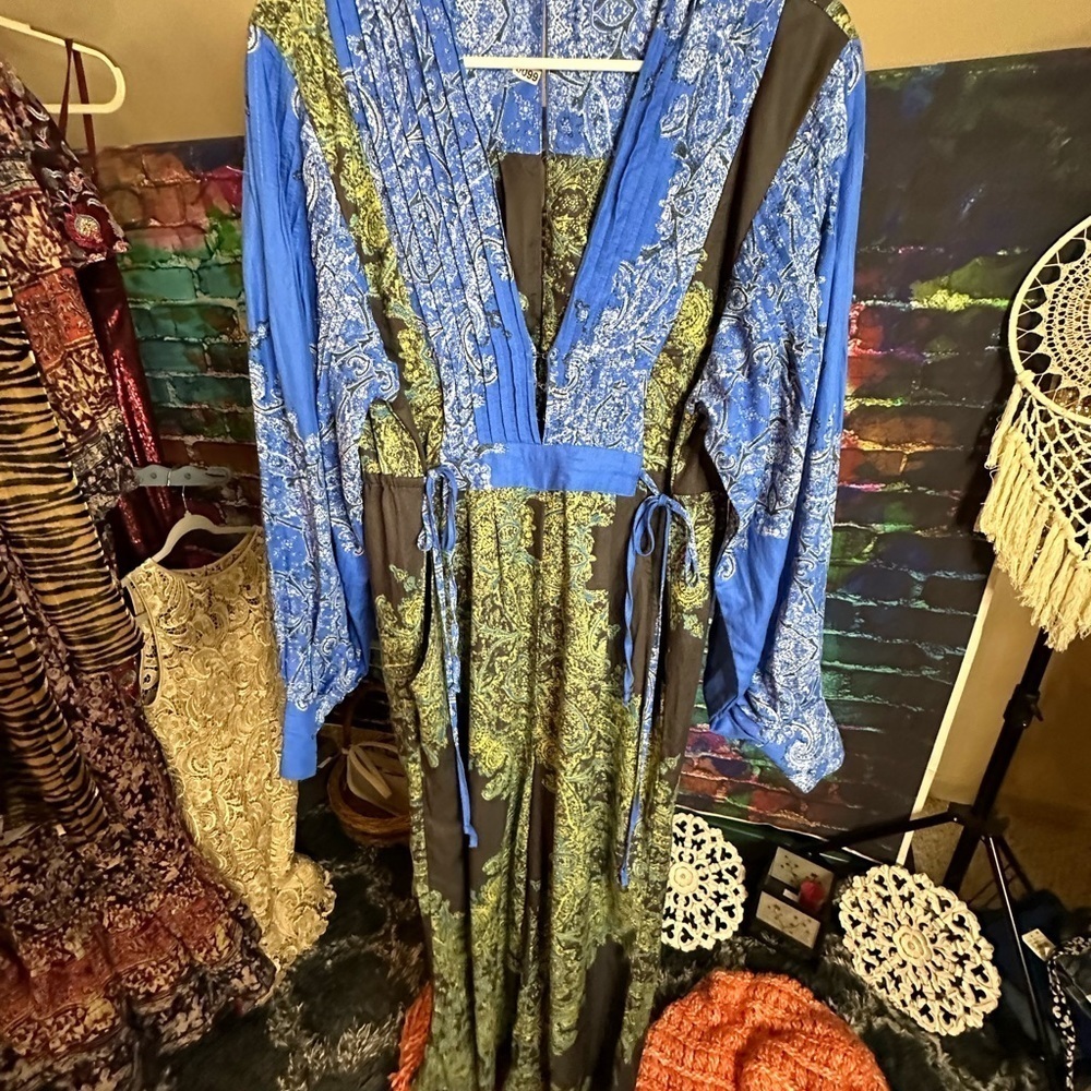 NWOT Free People Blooming Fields Jumpsuit - Picture 4 of 13